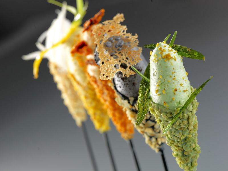 photo-gastronomique-dressage-creatif-alsace Dressage gastronomique créatif présenté sur des supports fins